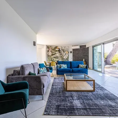 וילה Sea Front - Cap D'antibes - Eden Roc - Pool אנטיב