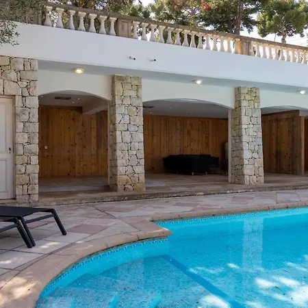 וילה Sea Front - Cap D'antibes - Eden Roc - Pool *